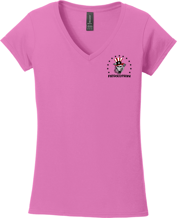Phila Revolution Softstyle Ladies Fit V-Neck T-Shirt