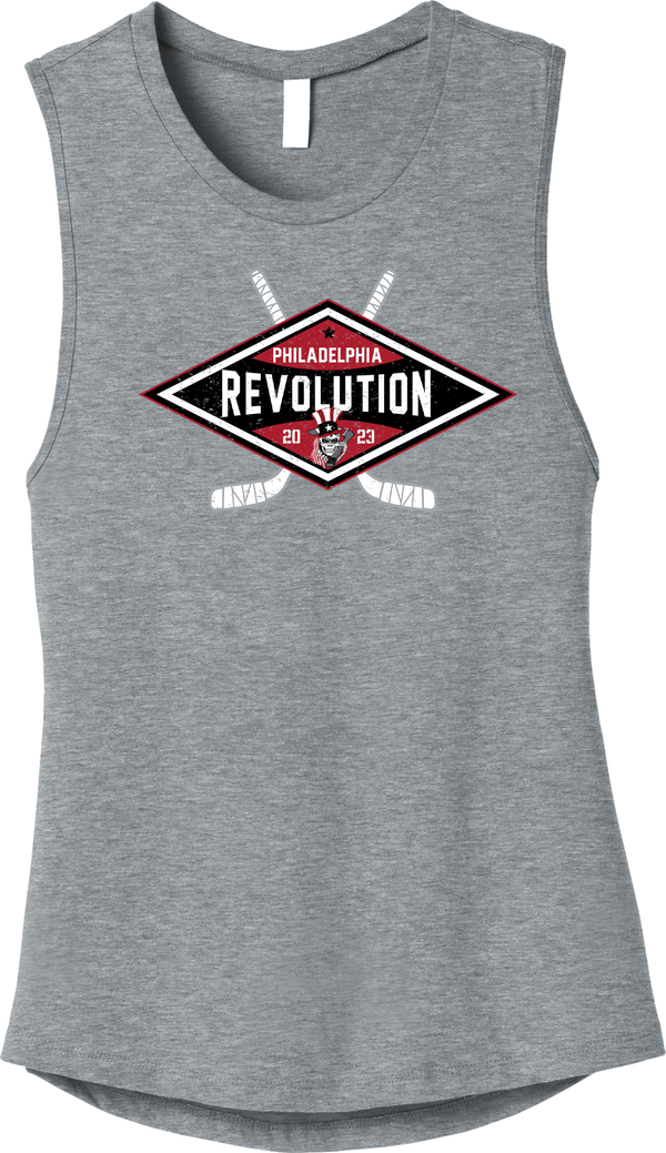 Phila Revolution Womens Jersey Muscle Tank