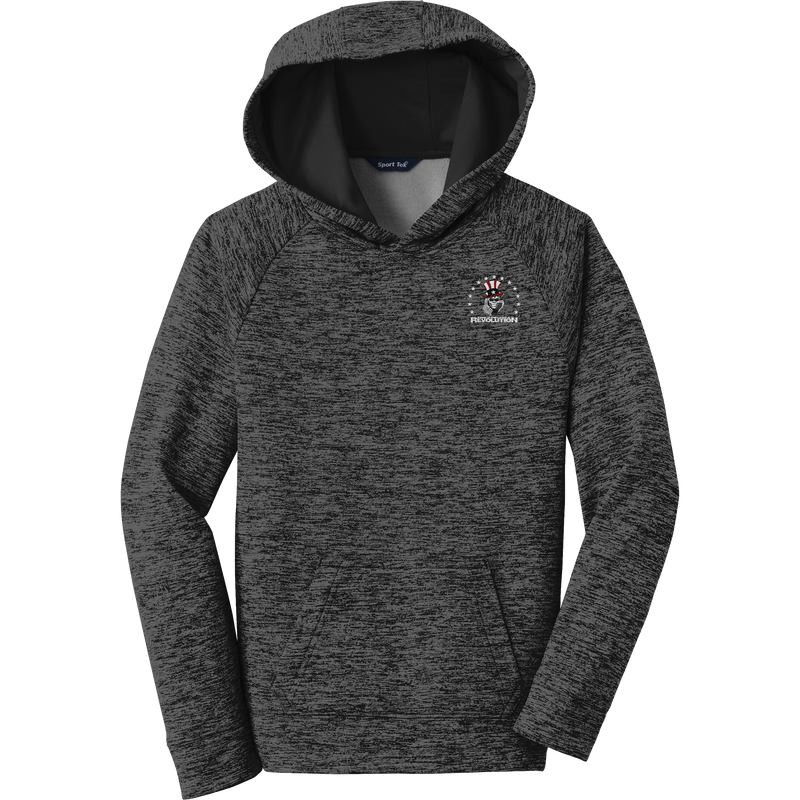 Phila Revolution Youth PosiCharge Electric Heather Fleece Hooded Pullover