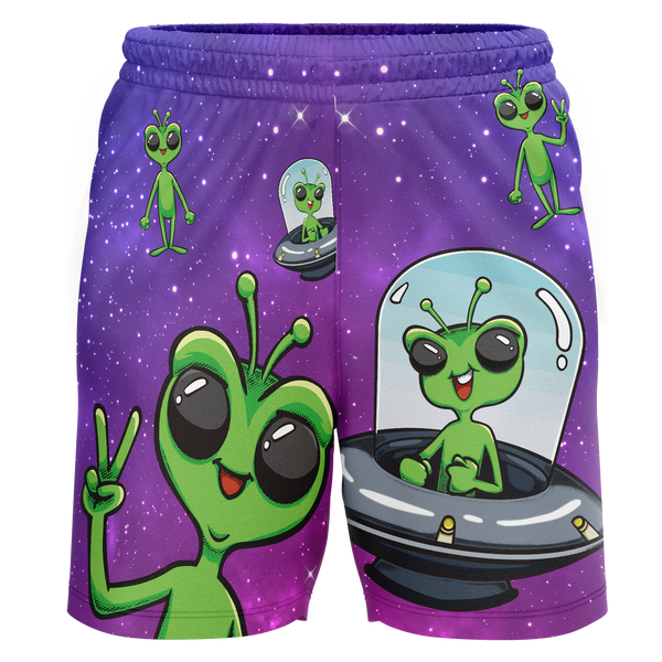 Phila Revolution Alien Adult Workout Wear Shorts