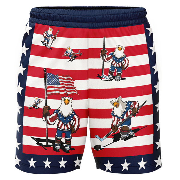 Phila Revolution American Eagle Adult Workout Wear Shorts