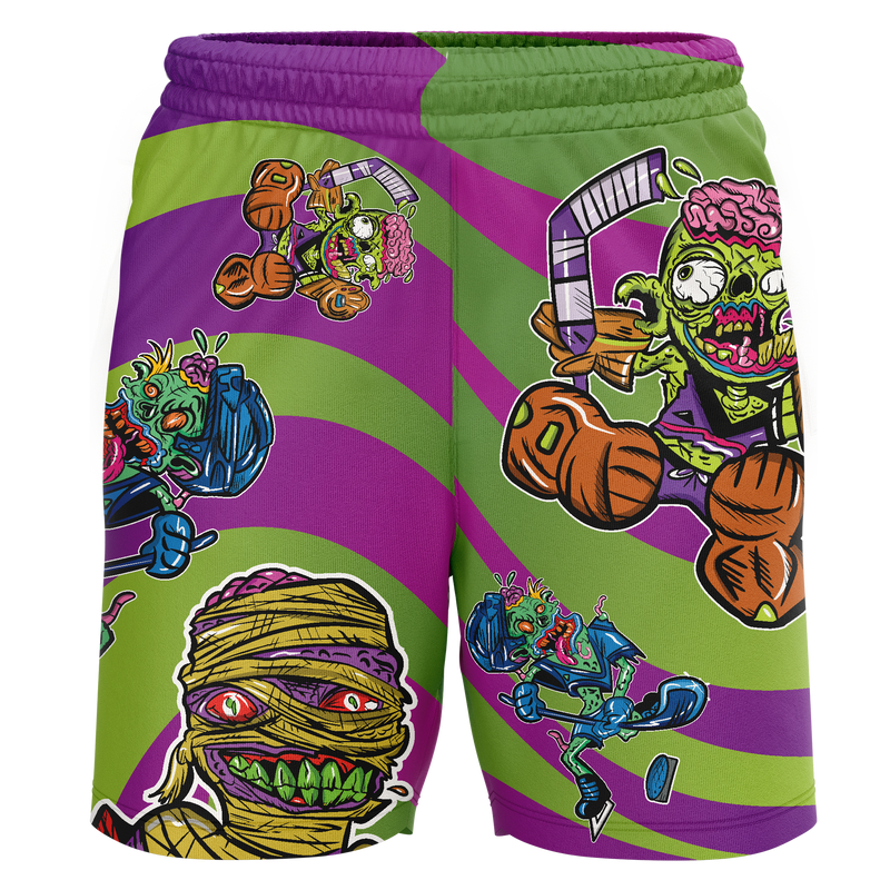 Phila Revolution Zombie Adult Workout Wear Shorts