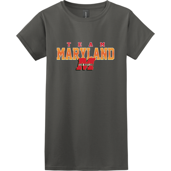 Team Maryland Softstyle Ladies' T-Shirt