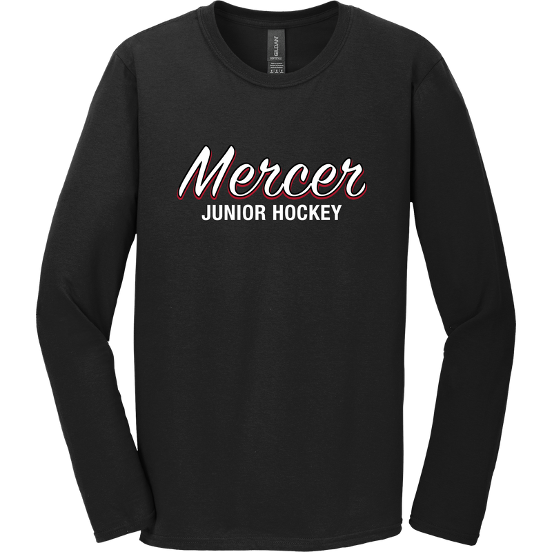 Mercer Junior Hockey Softstyle Long Sleeve T-Shirt
