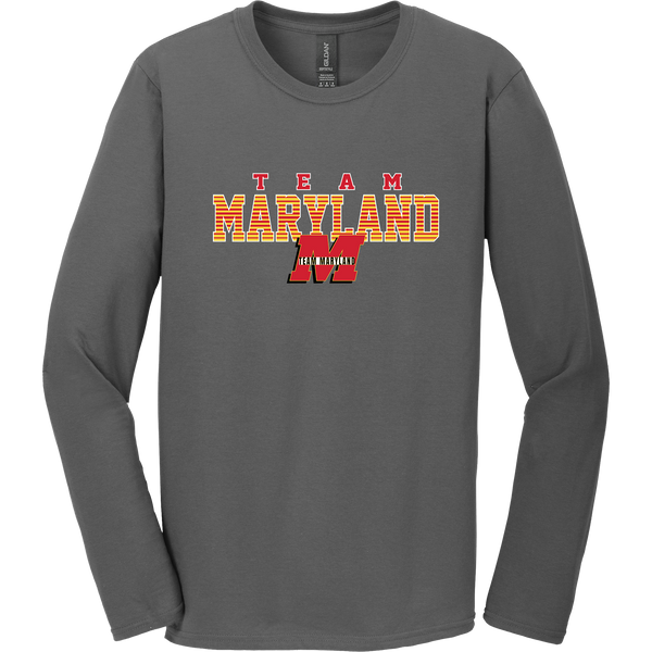 Team Maryland Softstyle Long Sleeve T-Shirt