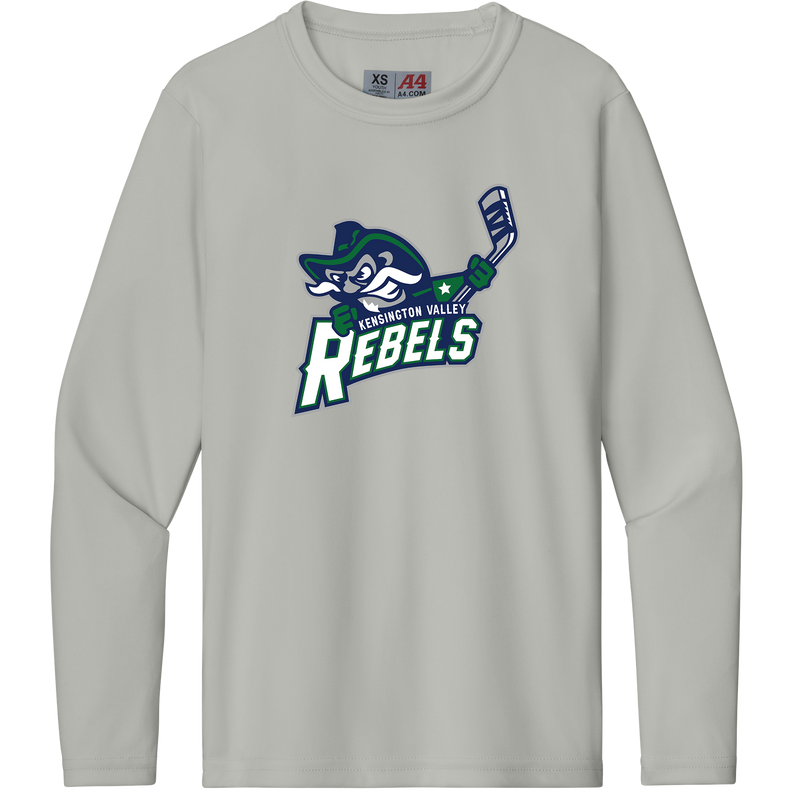 Kensington Valley Rebels Youth Cooling Performance Long Sleeve Tee