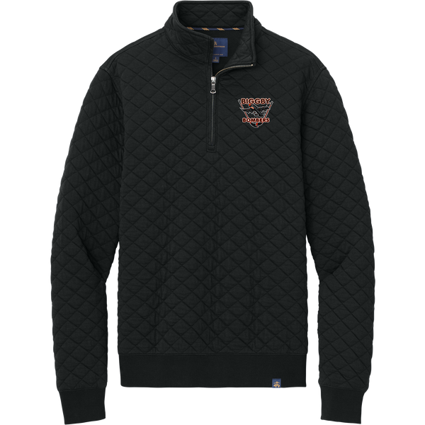 Biggby Bombers Brooks Brothers Diamond Quilt 1/4-Zip