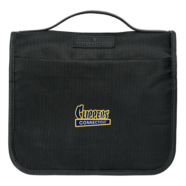 CT Clippers Brooks Brothers Oxford Small Travel Bag