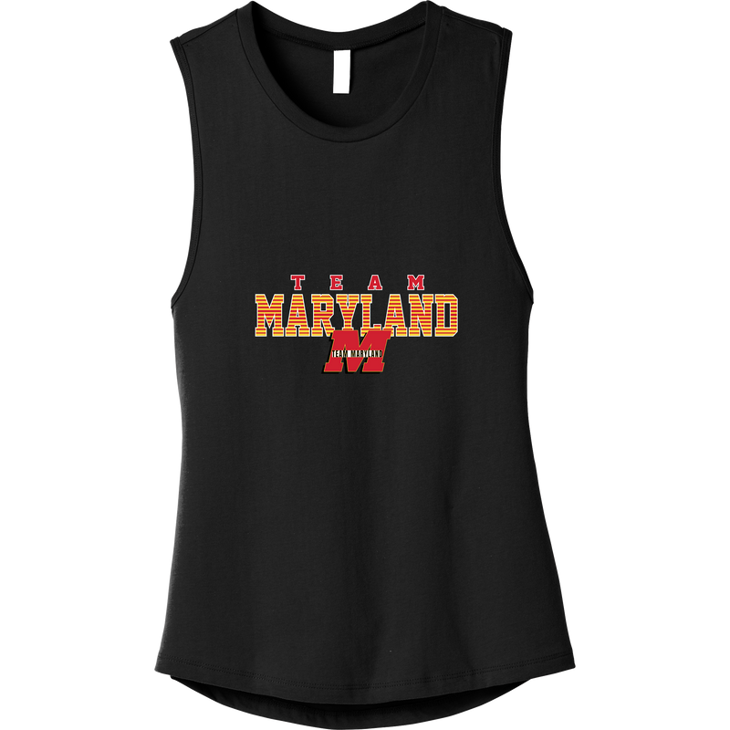 Team Maryland Womens Jersey Muscle Tank