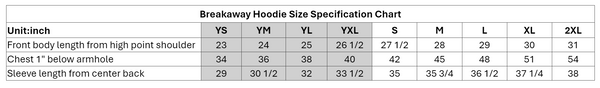 Junior Blades Breakaway Fall Fleece Youth Hoodie