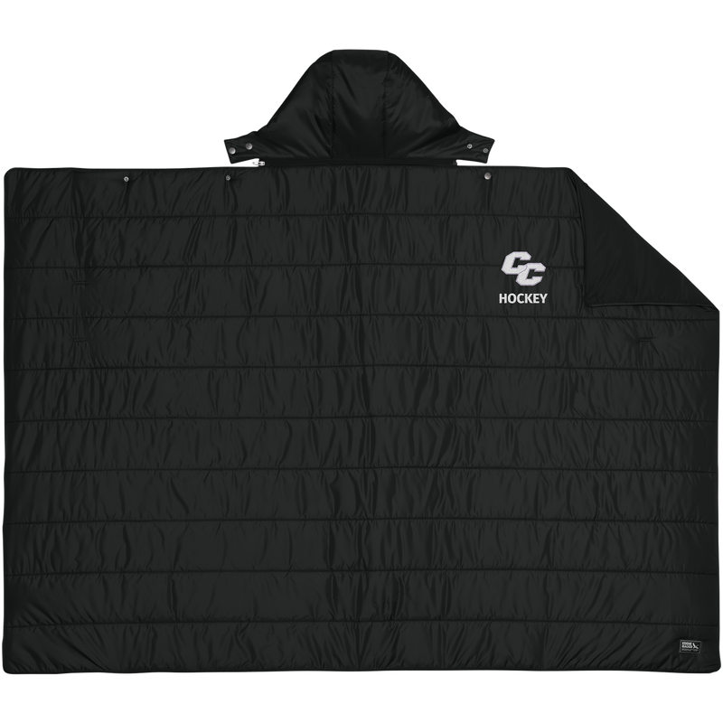 Curry College Eddie Bauer Puffy Camp Poncho