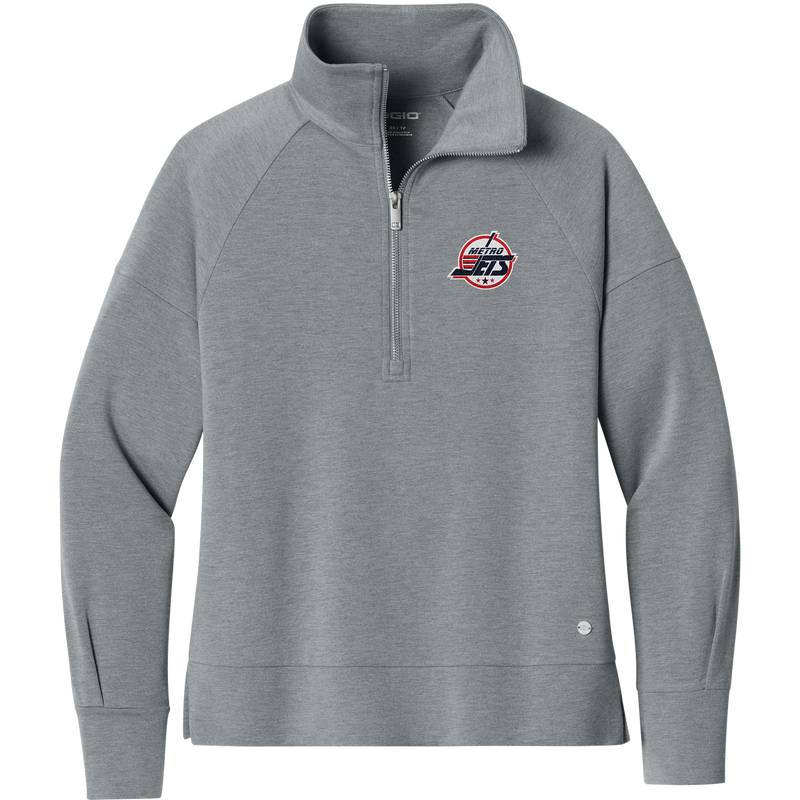 Metro Jets OGIO Women's Luuma 1/2-Zip