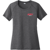 Benet Hockey Ladies PosiCharge Tri-Blend Wicking Scoop Neck Raglan Tee