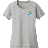 Atlantic City Seals Ladies PosiCharge Tri-Blend Wicking Scoop Neck Raglan Tee