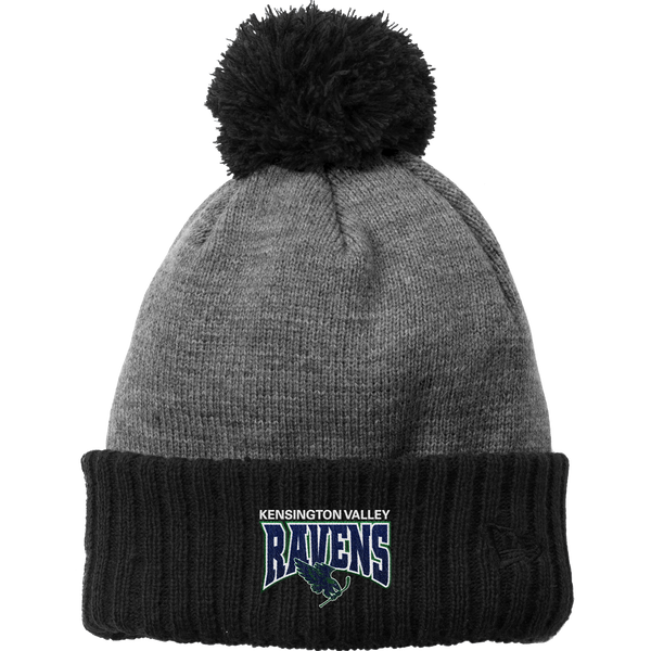 Kensington Valley Ravens New Era Colorblock Cuffed Beanie