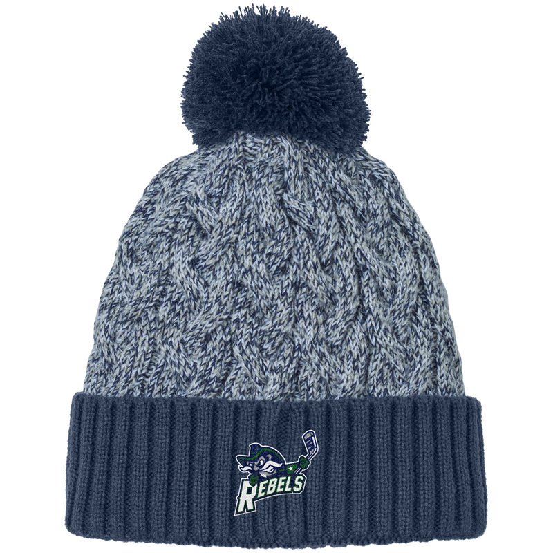 Kensington Valley Rebels New Era Marled Knit Pom Beanie