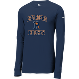 Powers Hockey Nike Dri-FIT Cotton/Poly Long Sleeve Tee