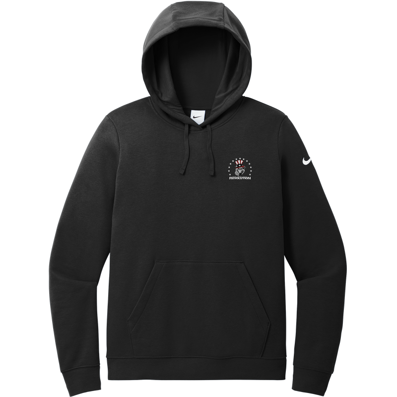 Phila Revolution Nike Women's Club Fleece Sleeve Swoosh Pullover Hoodie