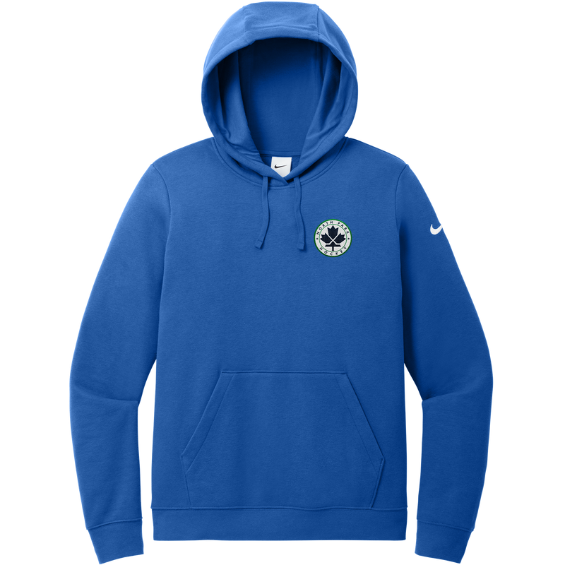 North Park Hockey Nike Women's Club Fleece Sleeve Swoosh Pullover Hoodie