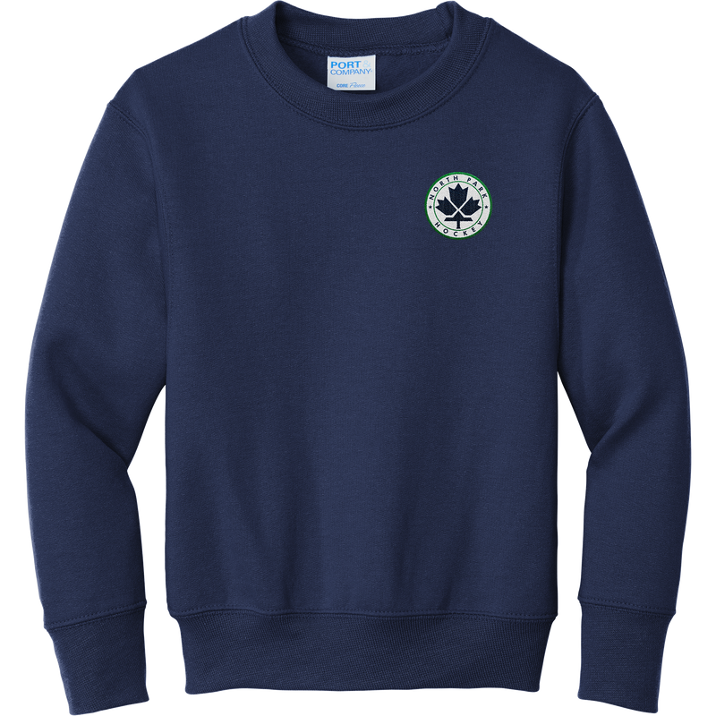 North Park Hockey Youth Core Fleece Crewneck Sweatshirt
